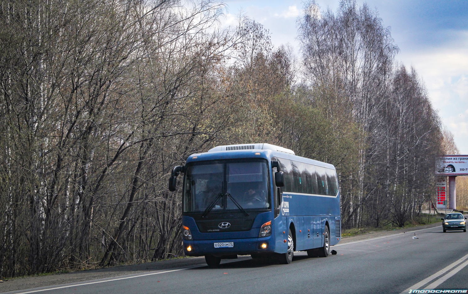 Томская область, Hyundai Universe Space Luxury № Е 020 ОМ 70 Томская область, Hyundai Universe Space Luxury № Е 020 ОМ 70