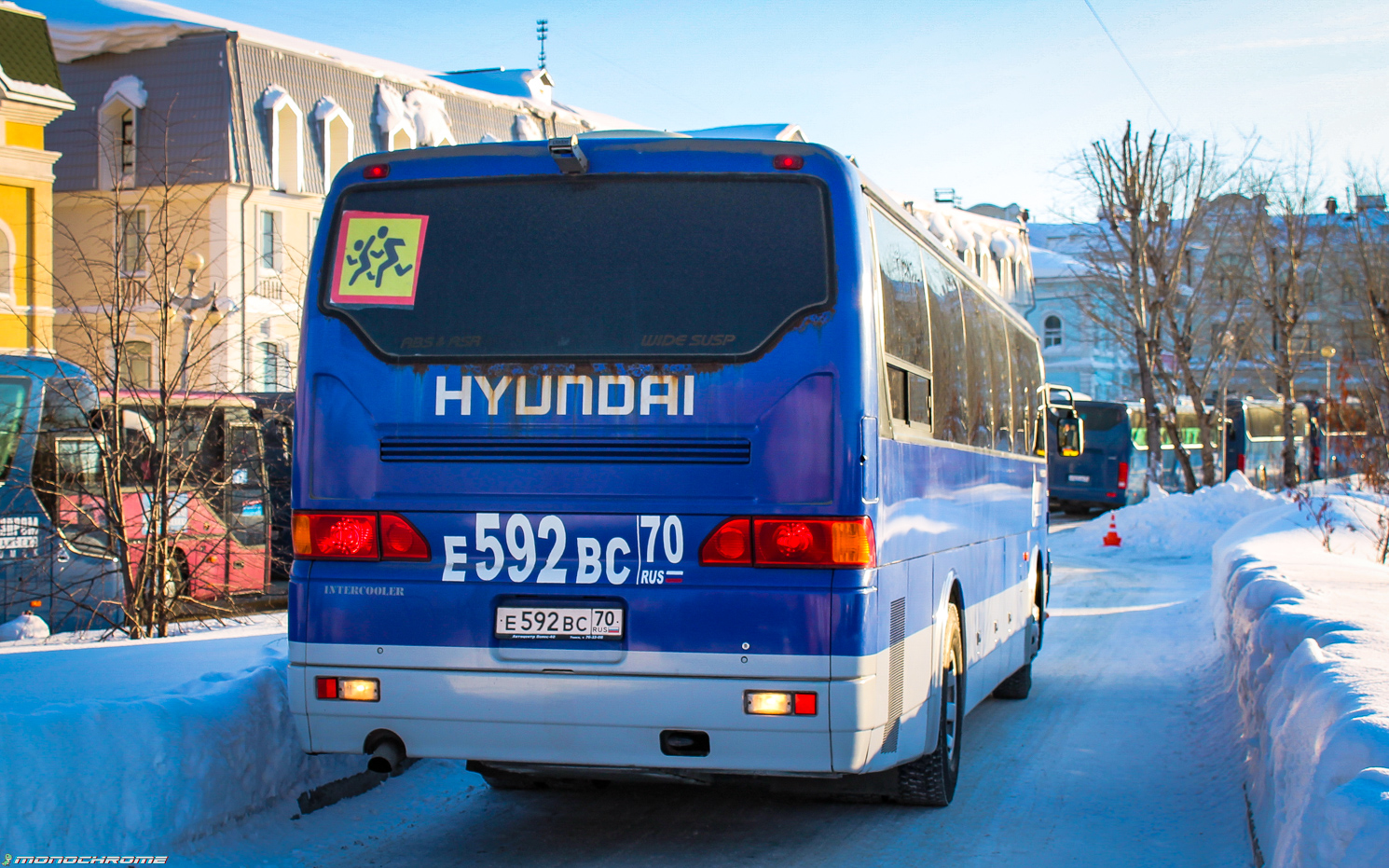 Томская область, Hyundai AeroSpace LS № Е 592 ВС 70