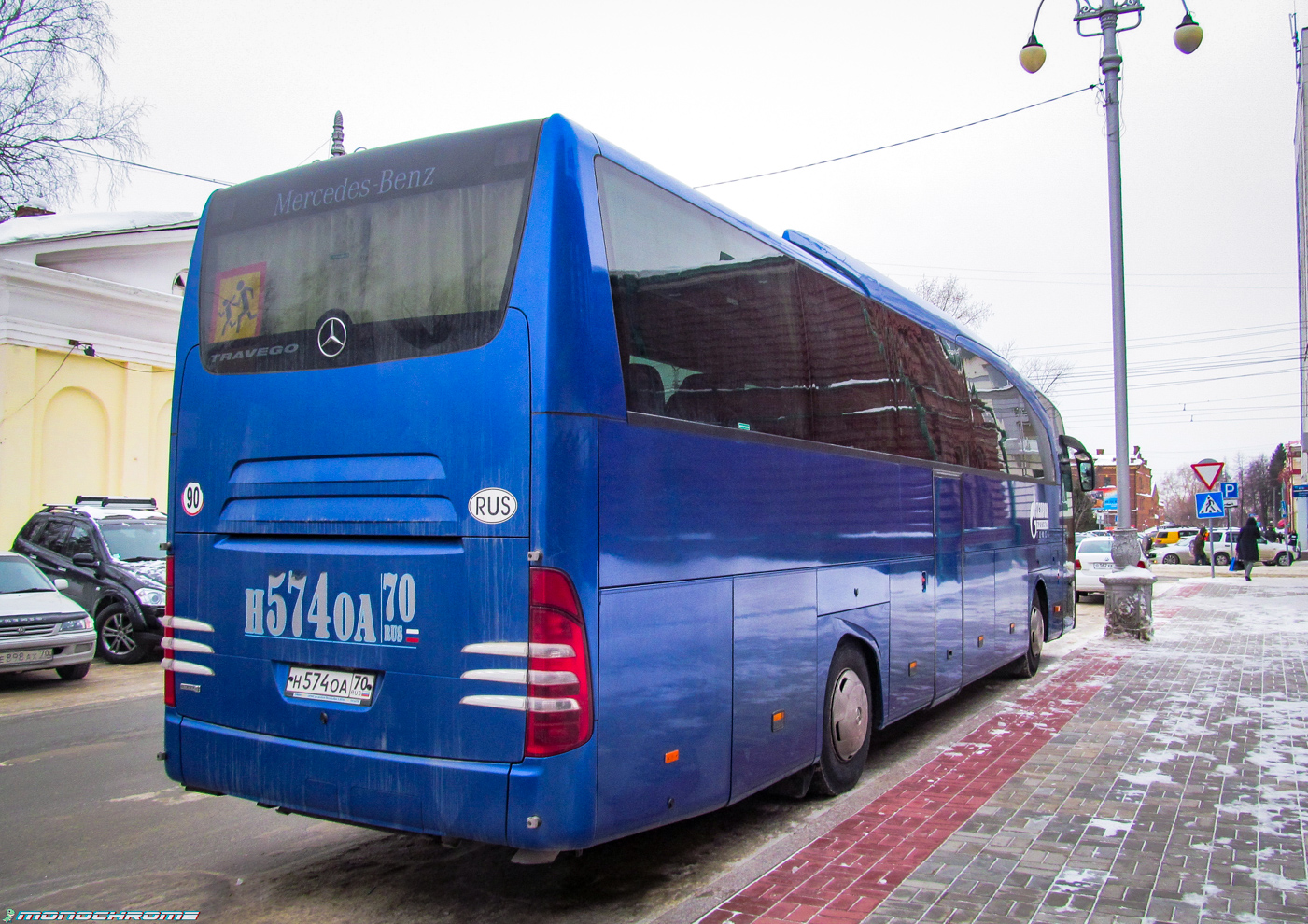 Томская область, Mercedes-Benz Travego II 15RHD № Н 574 ОА 70
