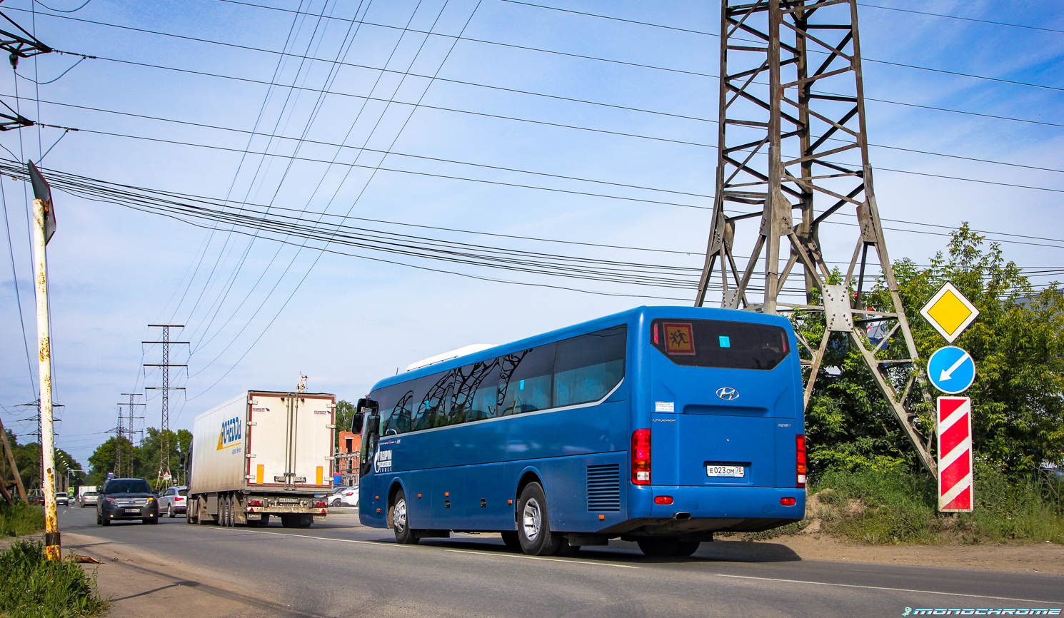 Томская область, Hyundai Universe Space Luxury № Е 023 ОМ 70 Томская область, Hyundai Universe Space Luxury № Е 023 ОМ 70