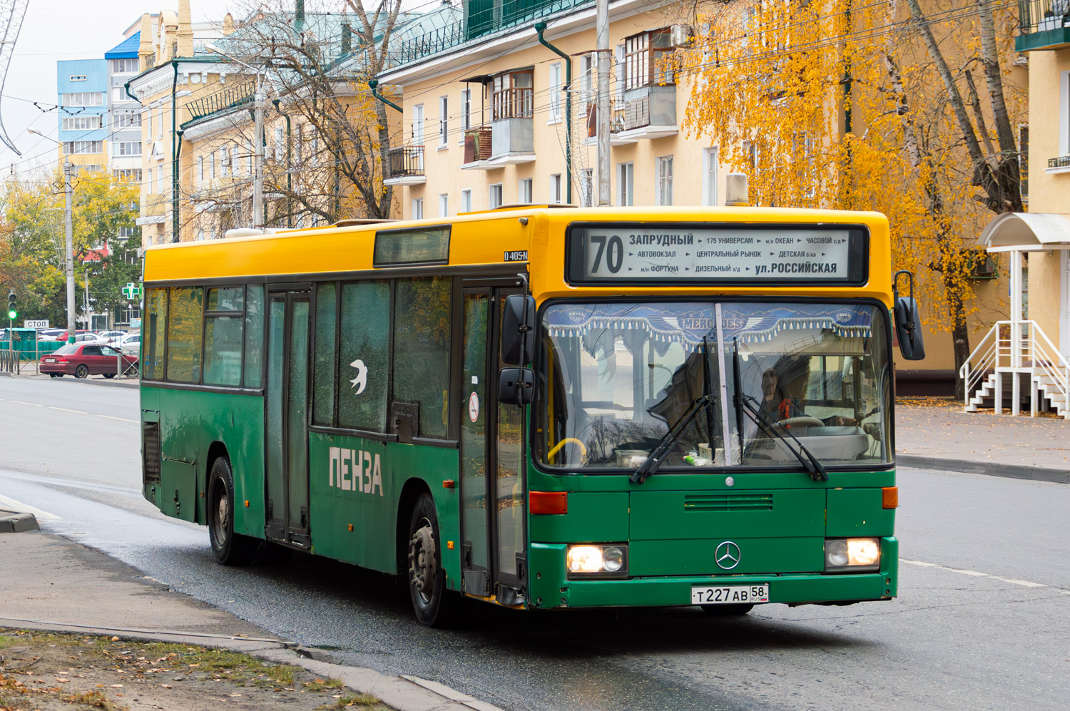 Пензенская область, Mercedes-Benz O405N2 № Т 227 АВ 58