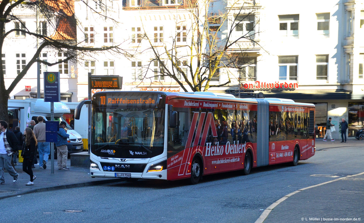 Шлезвиг-Гольштейн, MAN 18C Lion's City 18 NG**0 № SL-FR 7500