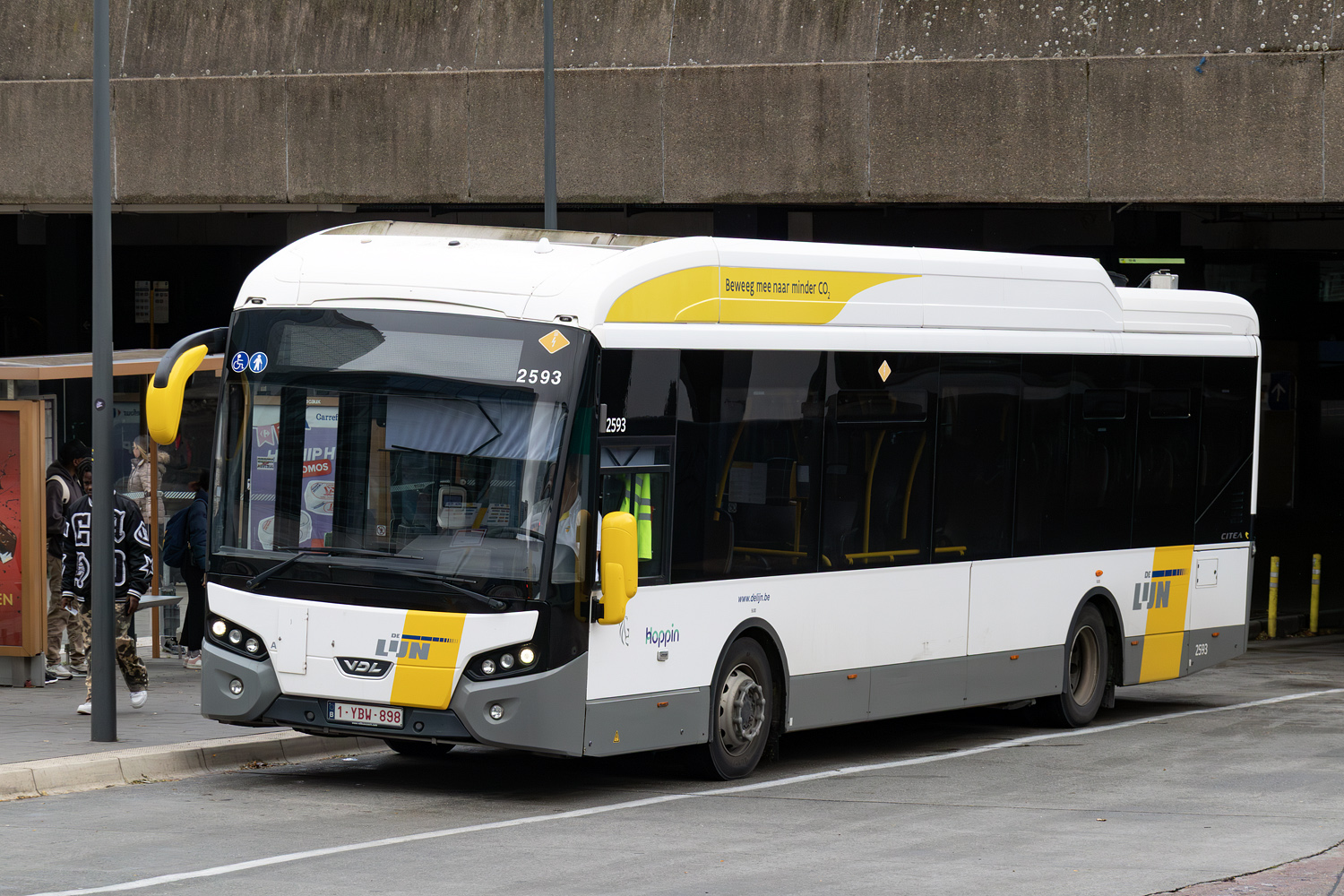 Бельгия, VDL Citea SLE-120.280 Hybrid № 2593