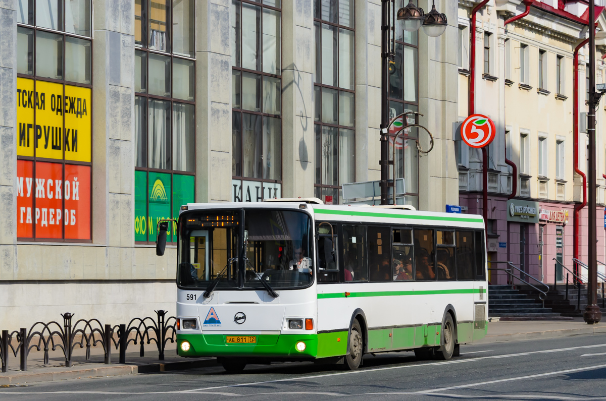 Тюменская область, ЛиАЗ-5293.53 № 591