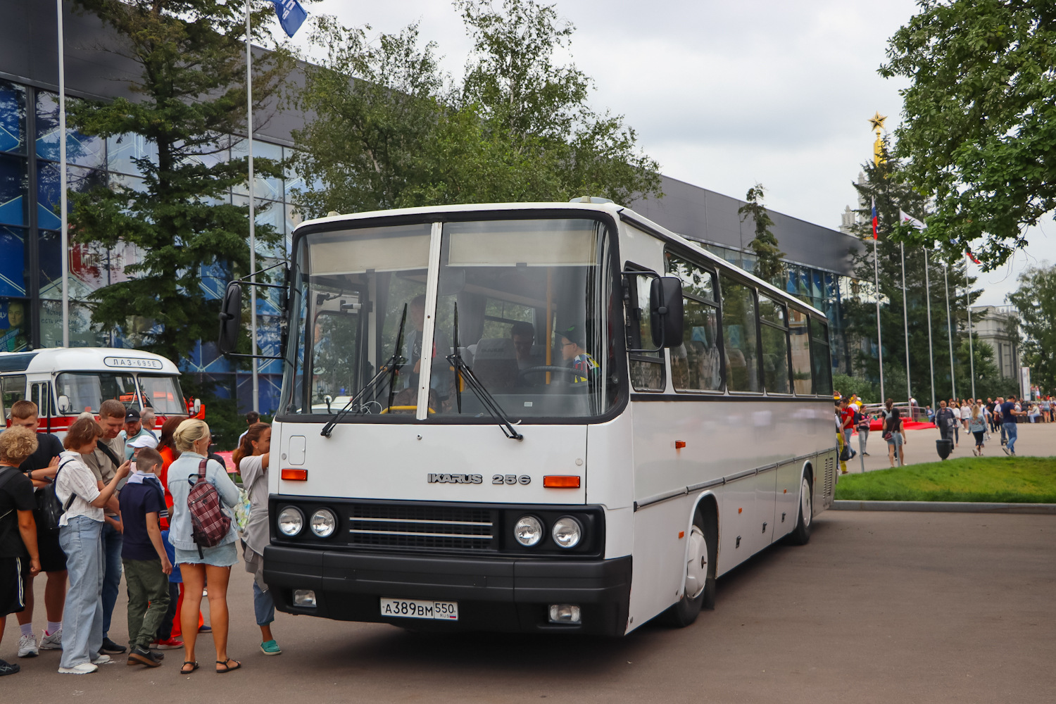 Московская область, Ikarus 256.21H № А 389 ВМ 550