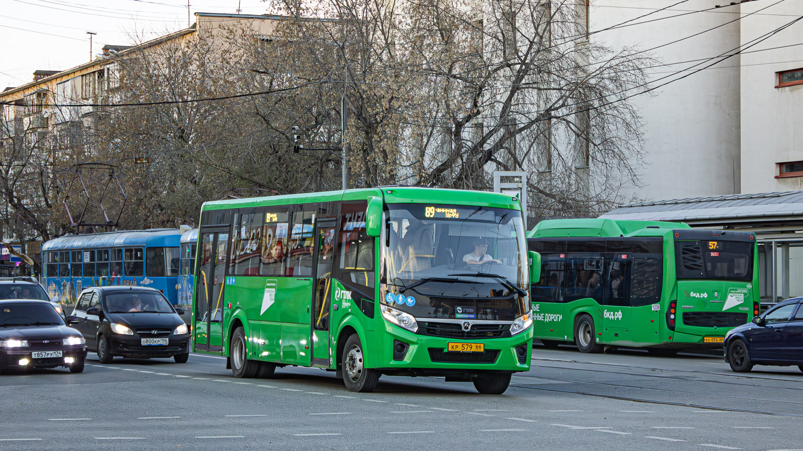 Свердловская область, ПАЗ-320415-04 "Vector Next" № КР 579 66