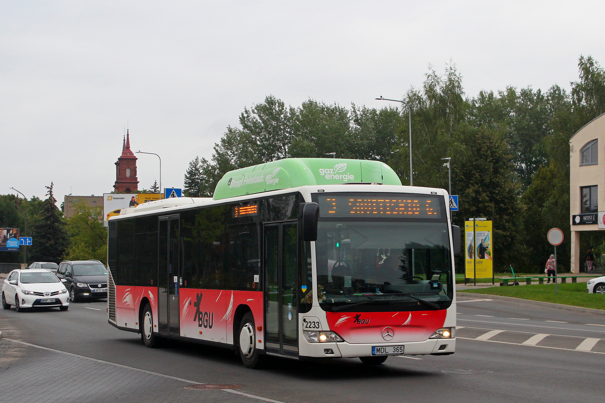 Литва, Mercedes-Benz O530 Citaro facelift CNG № 2233