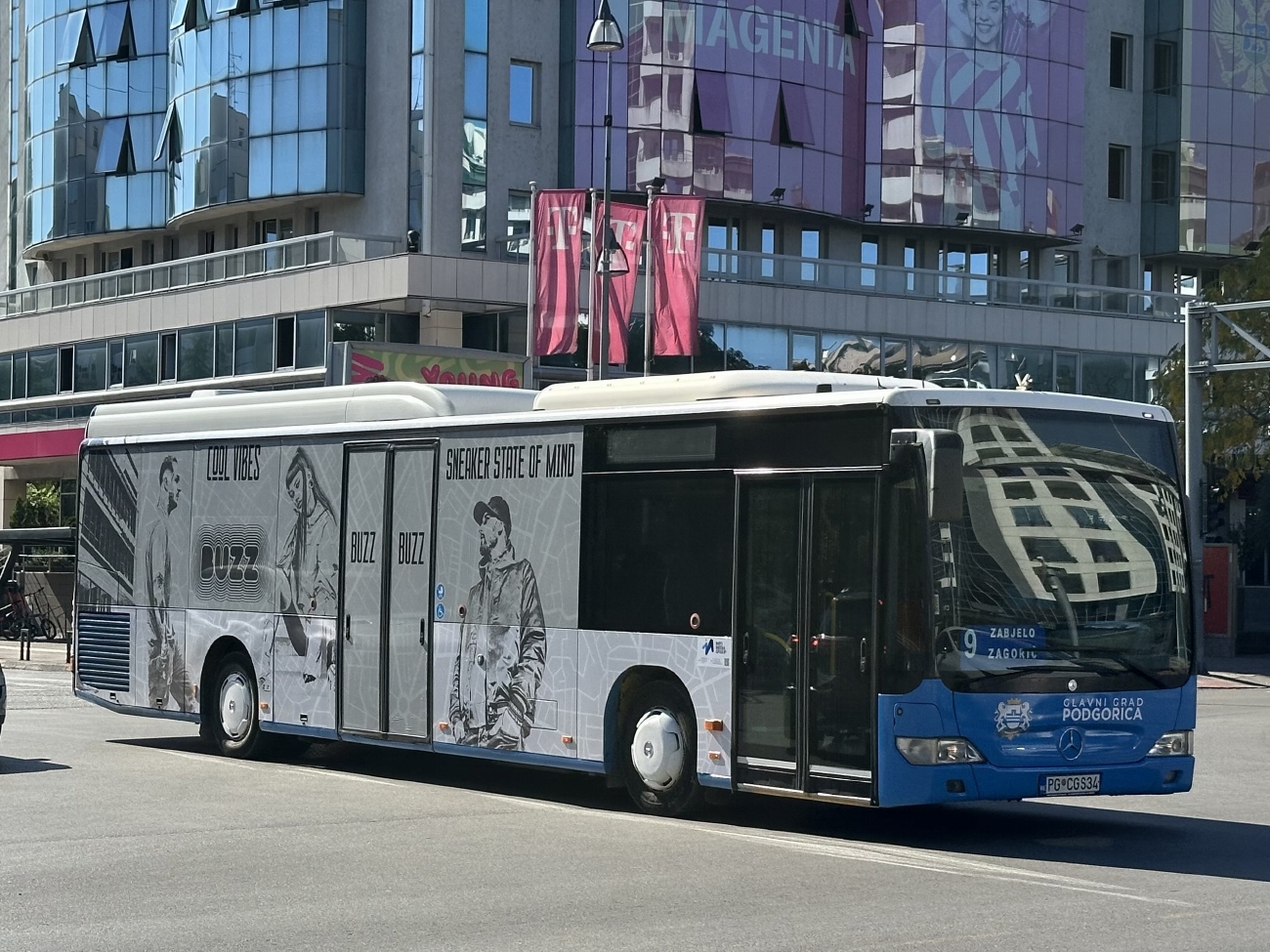 Черногория, Mercedes-Benz O530LEÜ Citaro facelift LE Ü № PG CGS34