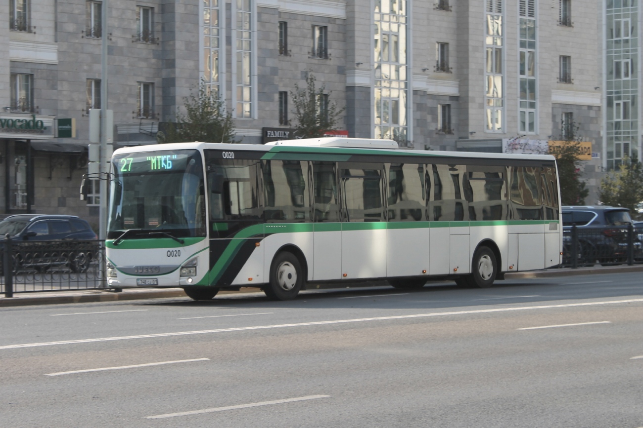 Астана, IVECO Crossway LE 13M (СарыаркаАвтоПром) № O020