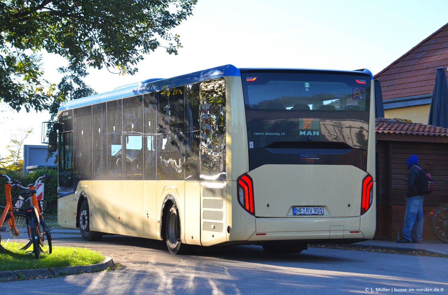 Шлезвиг-Гольштейн, MAN 42C Lion's Intercity LE 12 LEÜ330 № NF-RV 901