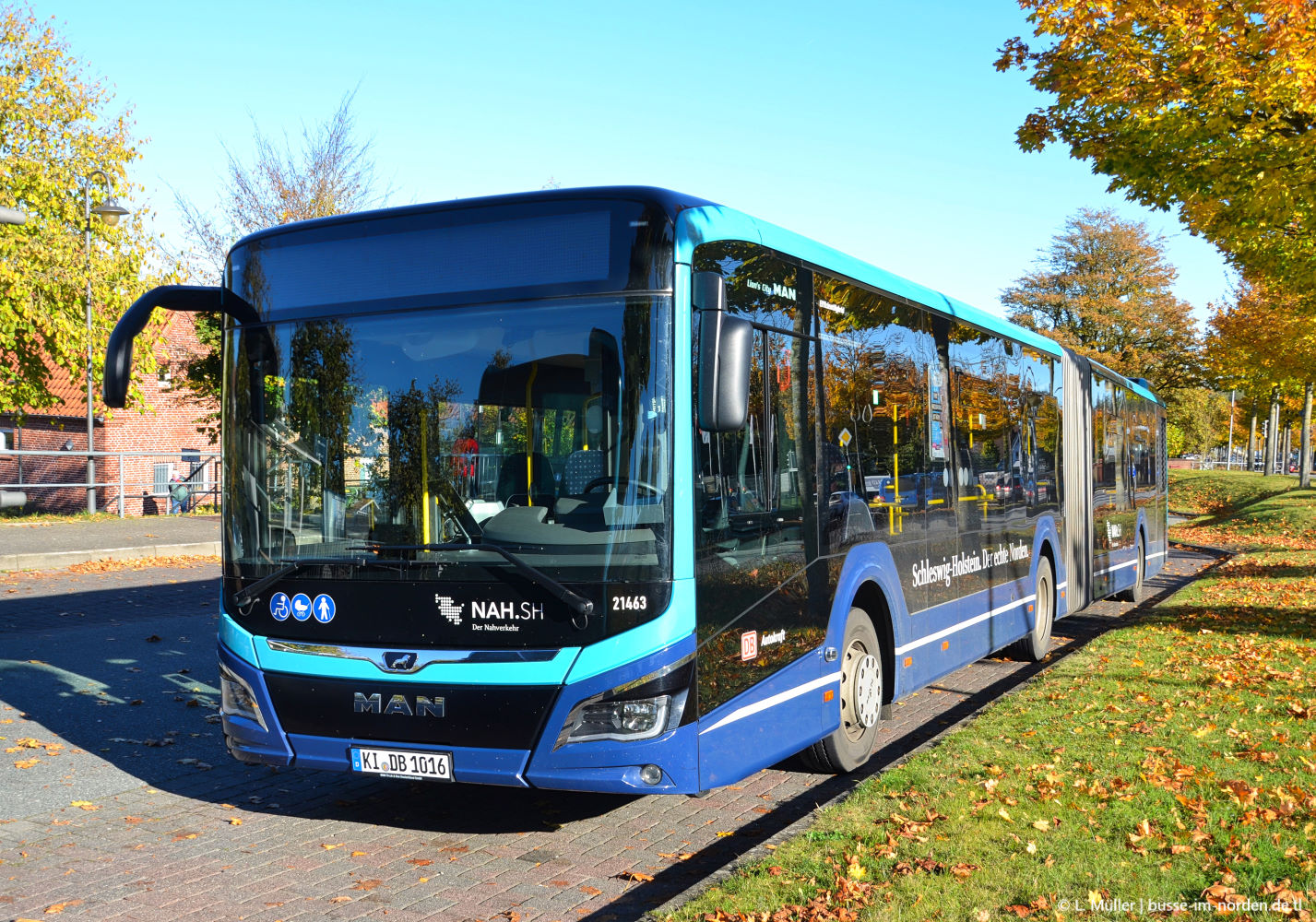 Шлезвиг-Гольштейн, MAN 18C Lion's City 18 NG360 EfficientHybrid № 21463