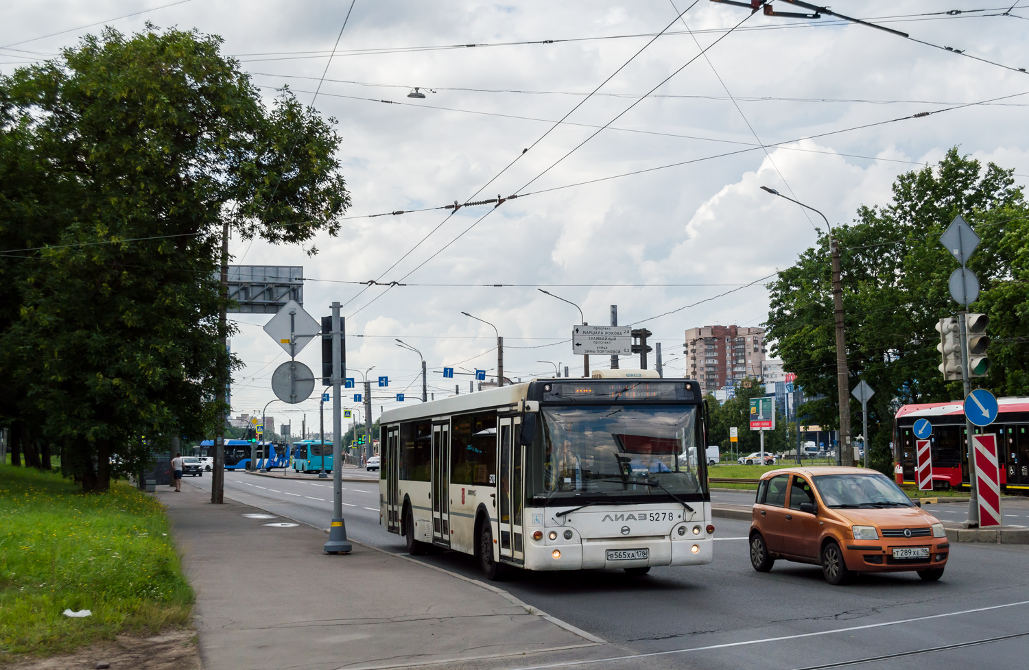 Санкт-Петербург, ЛиАЗ-5292.60 № 5278