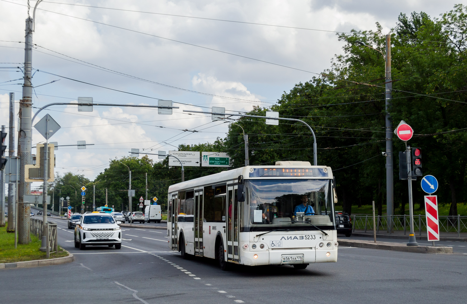 Санкт-Петербург, ЛиАЗ-5292.60 № 5233