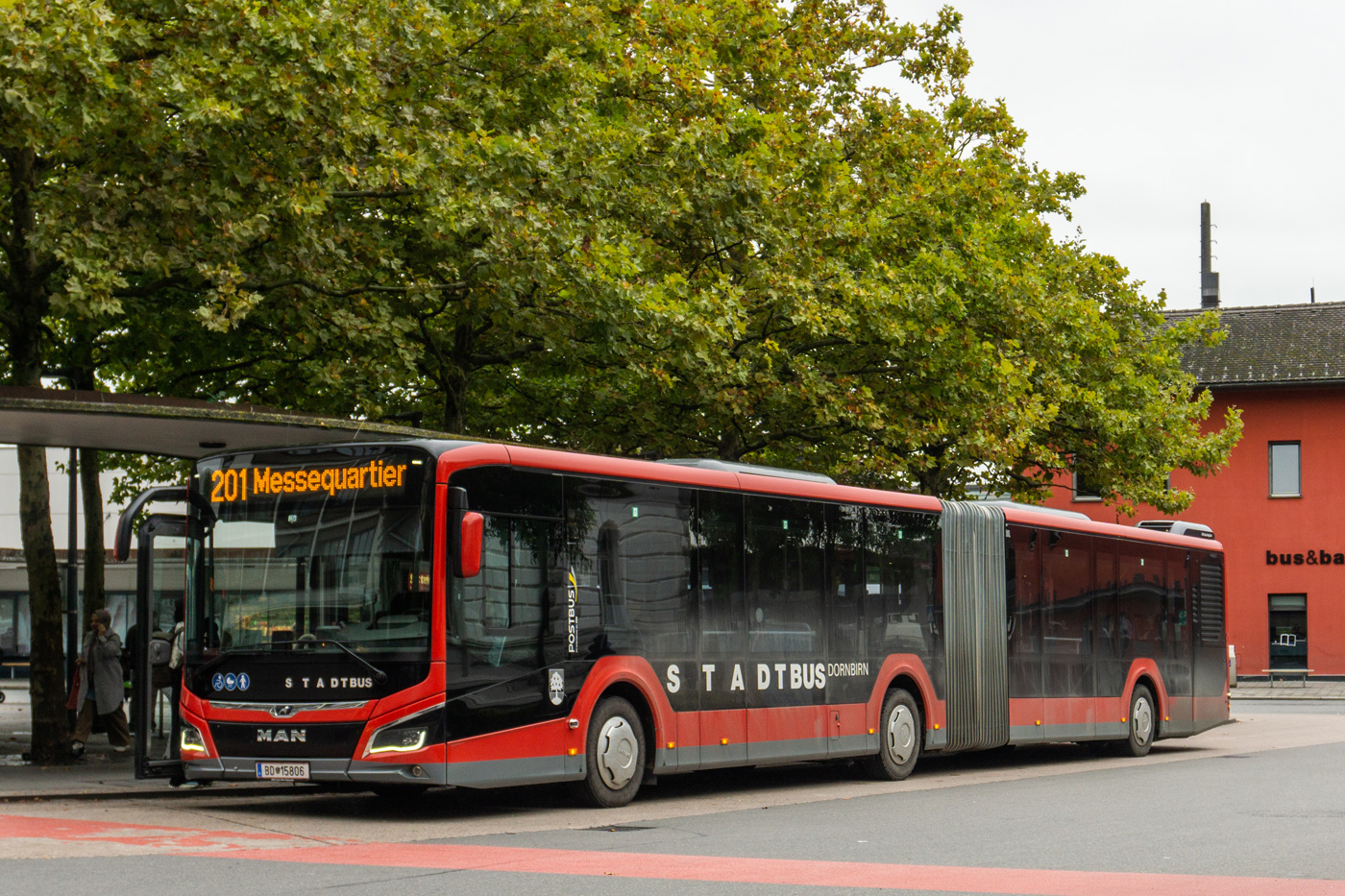 Австрия, MAN 18C Lion's City 18 NG360 EfficientHybrid № BD 15806