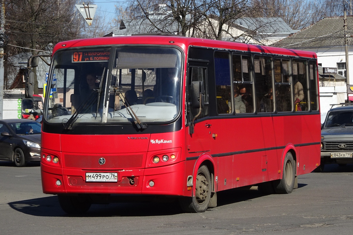 Jaroslavlská oblast, PAZ-320412-04 "Vector" č. М 499 РО 76