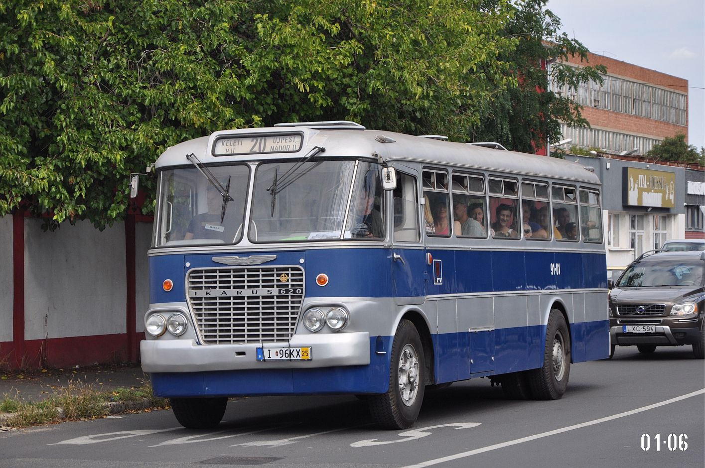 Венгрия, Ikarus 620 № 91-01; Венгрия — 19. Ikarus Nap, Budapest Mátyásföld (2025)