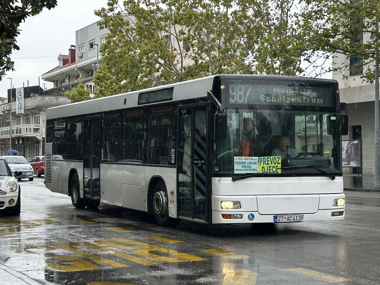 Черногория, MAN A21 NL263 № ZT AC413