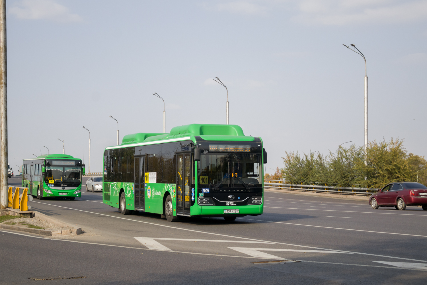 Алматы, Yutong ZK6126HG (QazTehna) № 2009