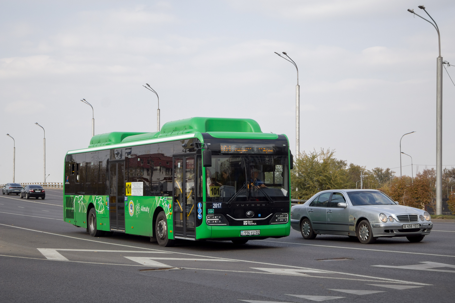 Алматы, Yutong ZK6126HG (QazTehna) № 2017
