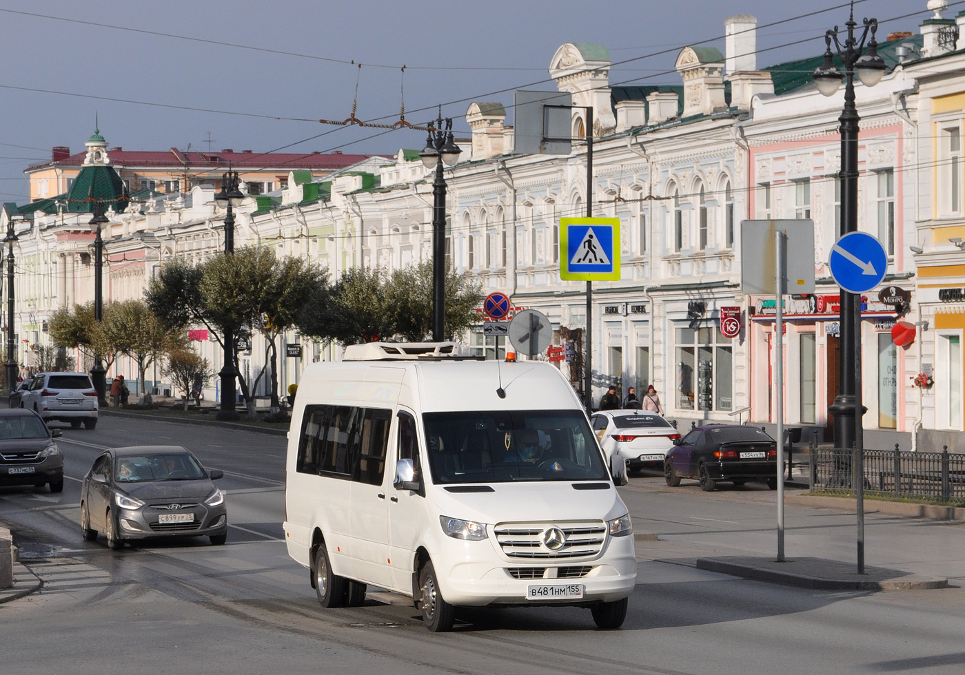 Omsk region, Luidor-223685 (MB Sprinter) № В 481 НМ 155
