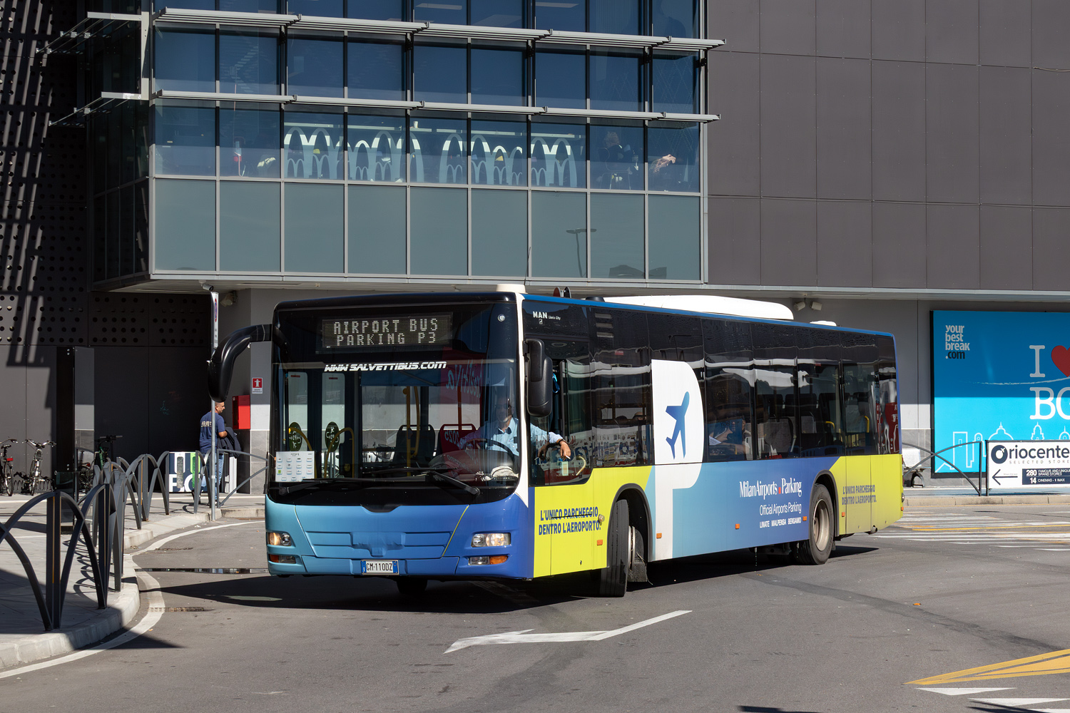 Италия, MAN A21 Lion's City NL320 № GM 110DZ