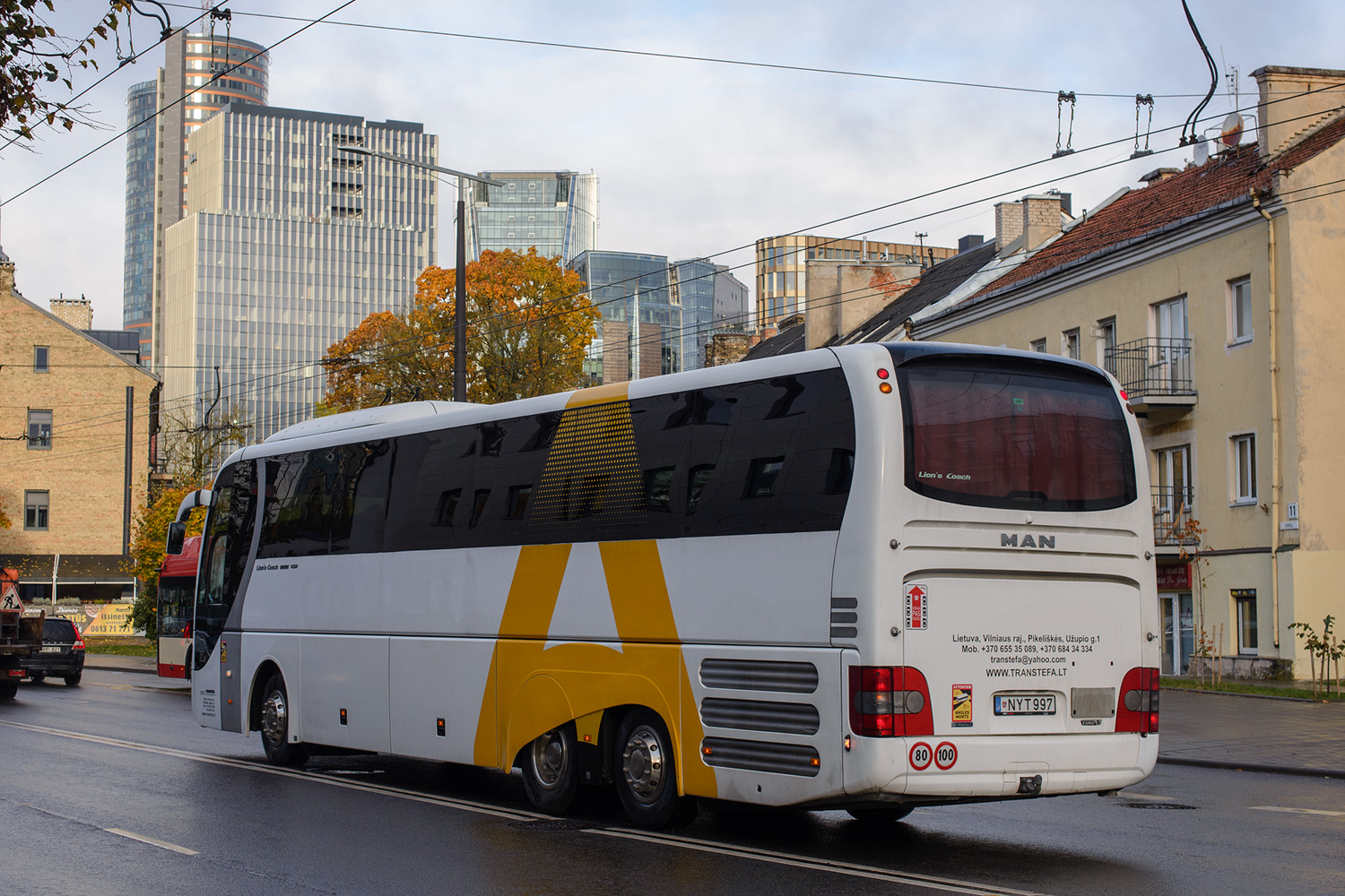 Литва, MAN R09 Lion's Coach C RHC444 C № NYT 997