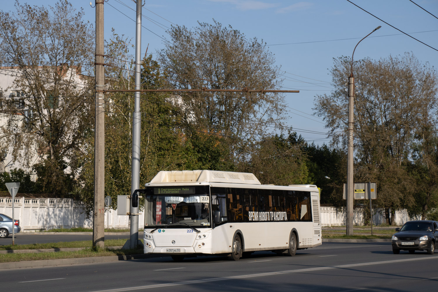 Новгородская область, ЛиАЗ-5292.67 (CNG) № 223
