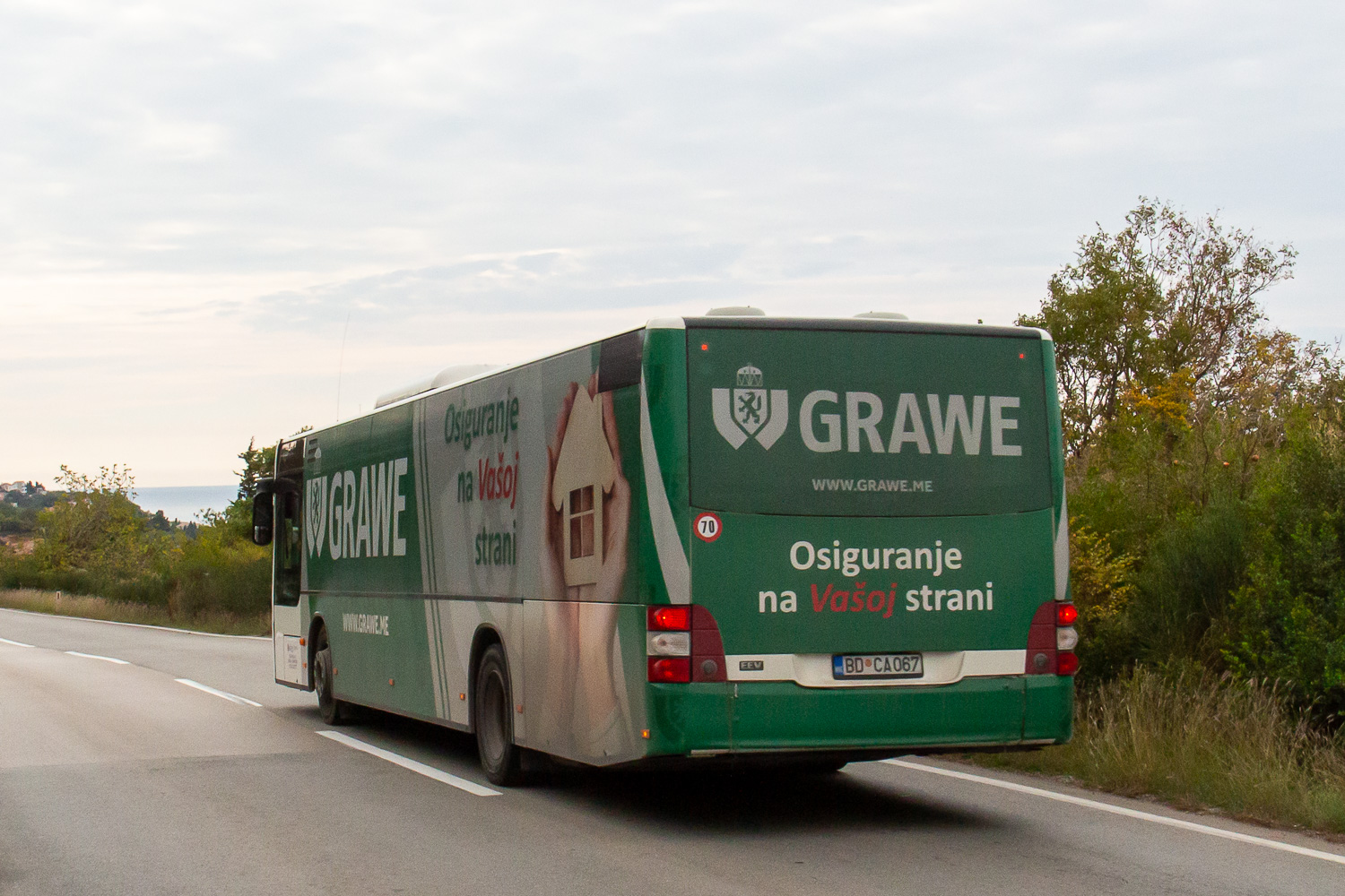 Черногория, MAN A21 Lion's City NL323 № BD CA067