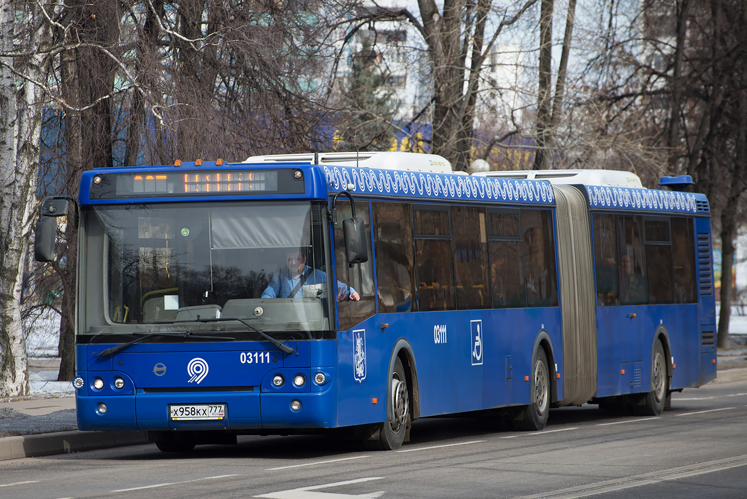 Москва, ЛиАЗ-6213.22 № 030111