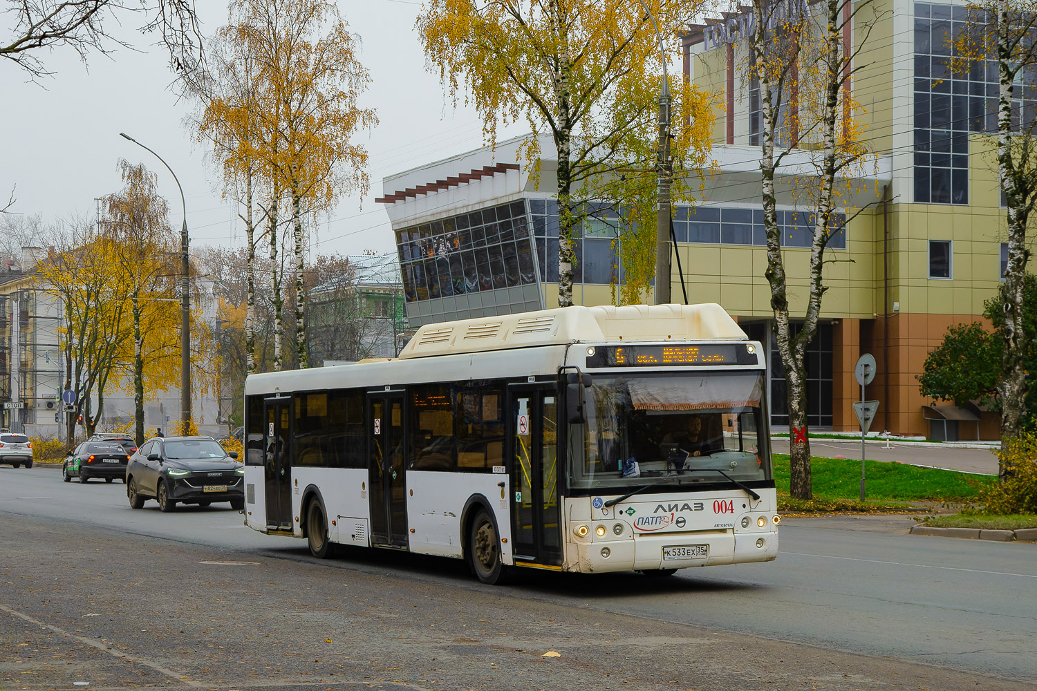 Вологодская область, ЛиАЗ-5292.67 (CNG) № 004