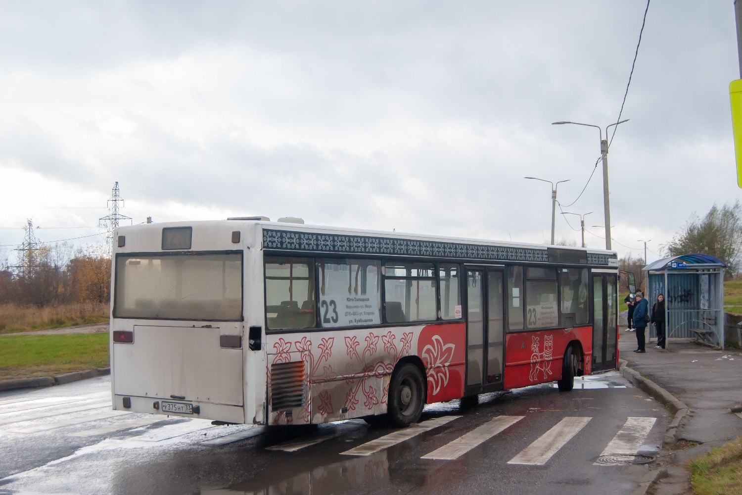 Владимирская область, Mercedes-Benz O405N2 № У 375 НТ 33