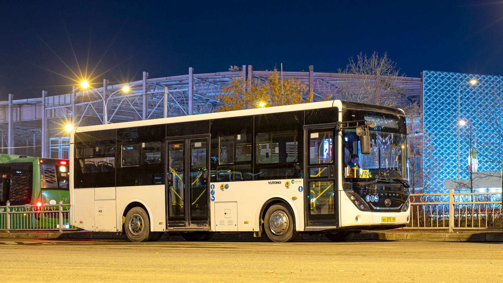 Свердловская область, Yutong ZK6890HGQ № КК 075 66