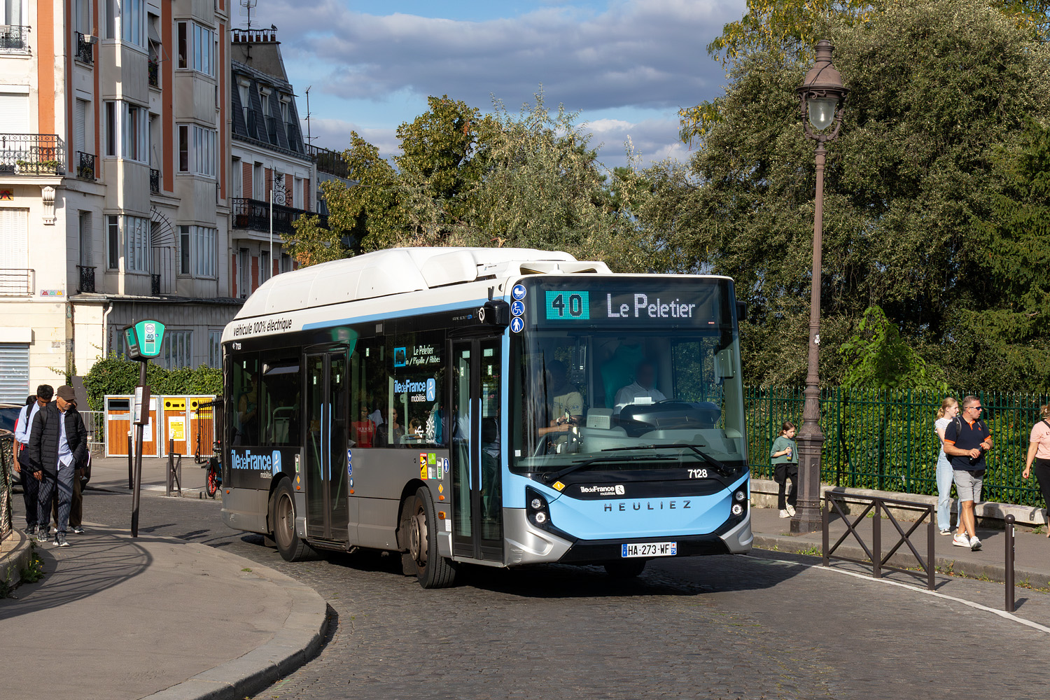 Франция, Heuliez GX137 ELEC № 7128