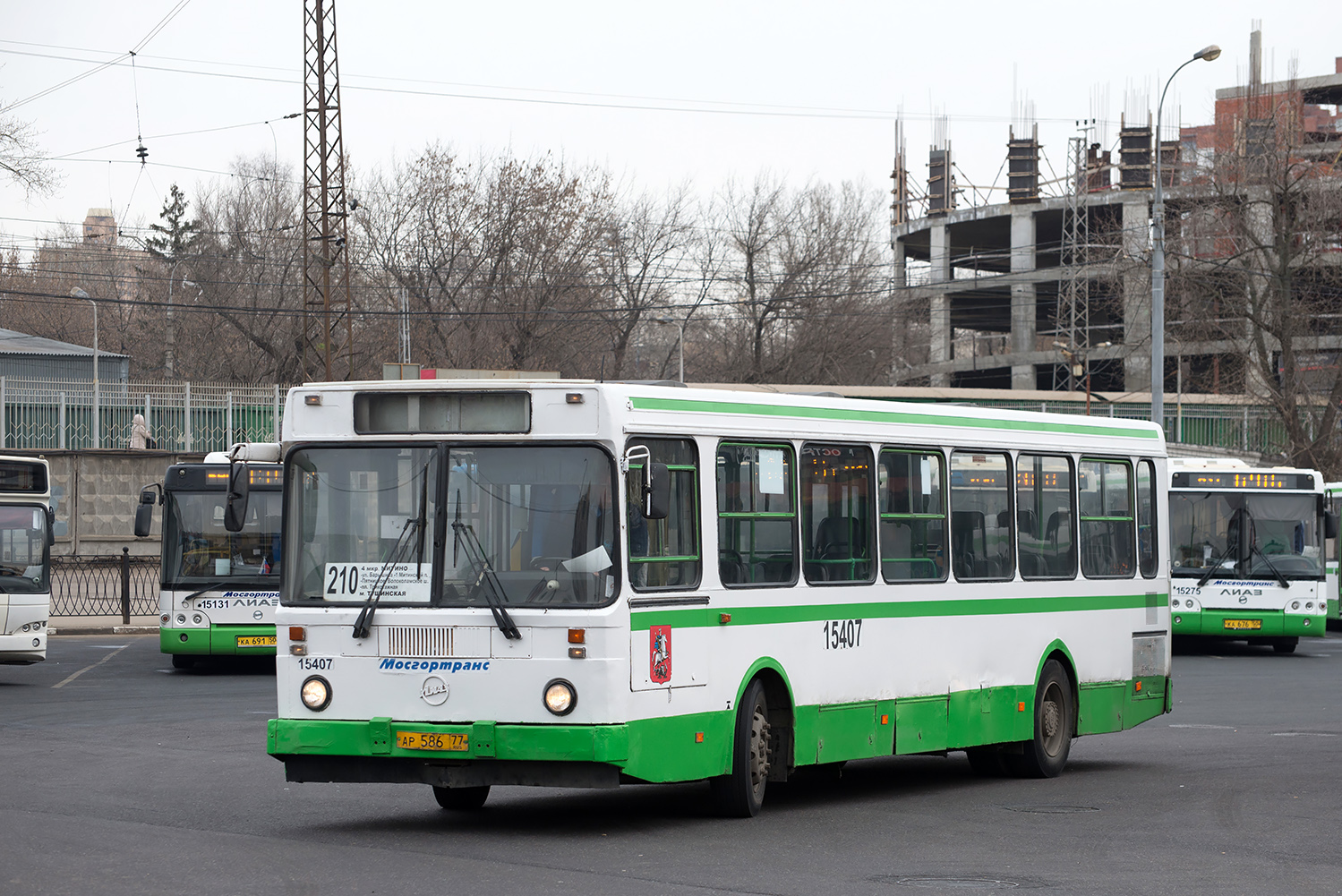 Москва, ЛиАЗ-5256.25 № 15407 Москва, ЛиАЗ-5256.25 № 15407
