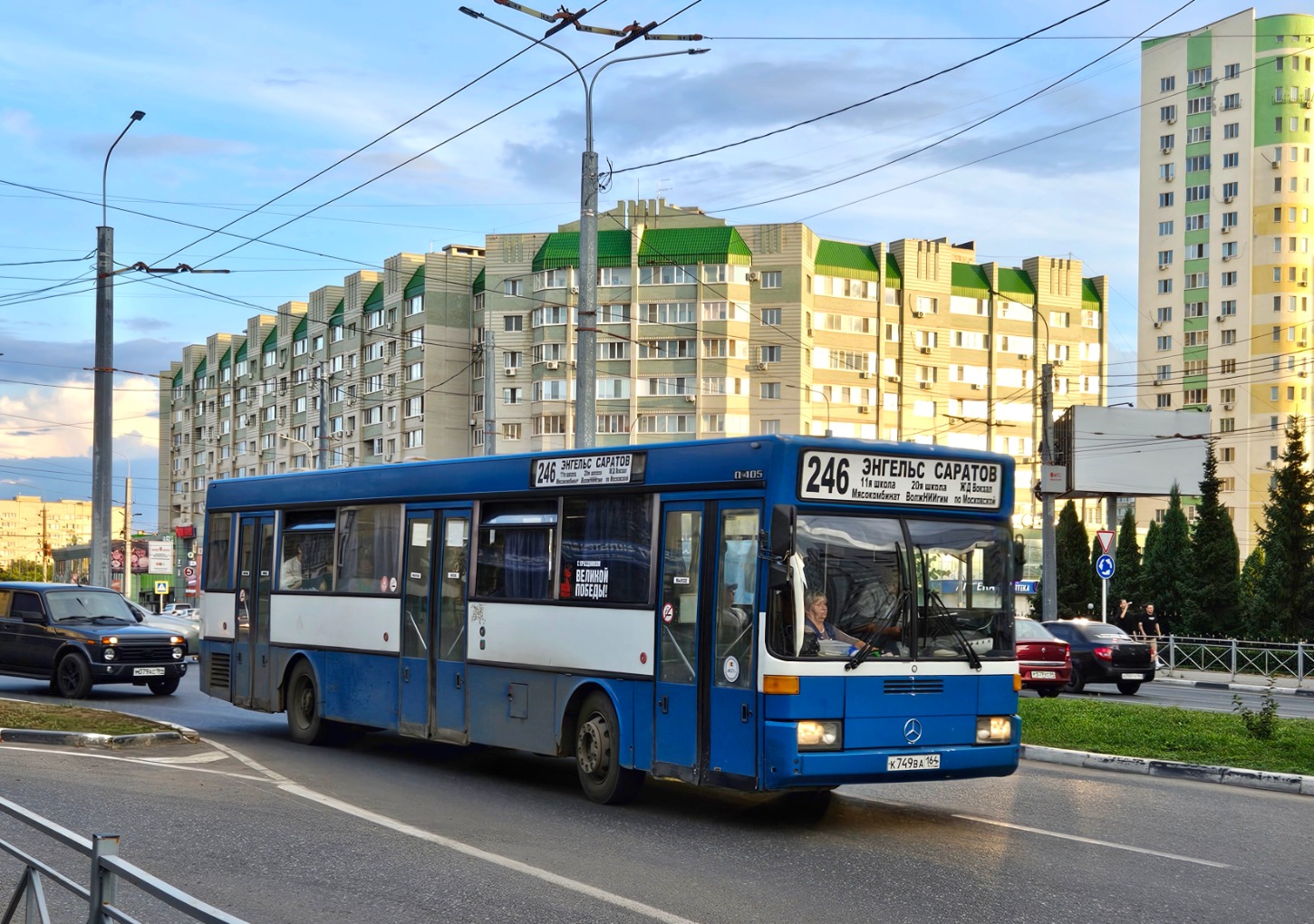 Saratov region, Mercedes-Benz O405 č. К 749 ВА 164