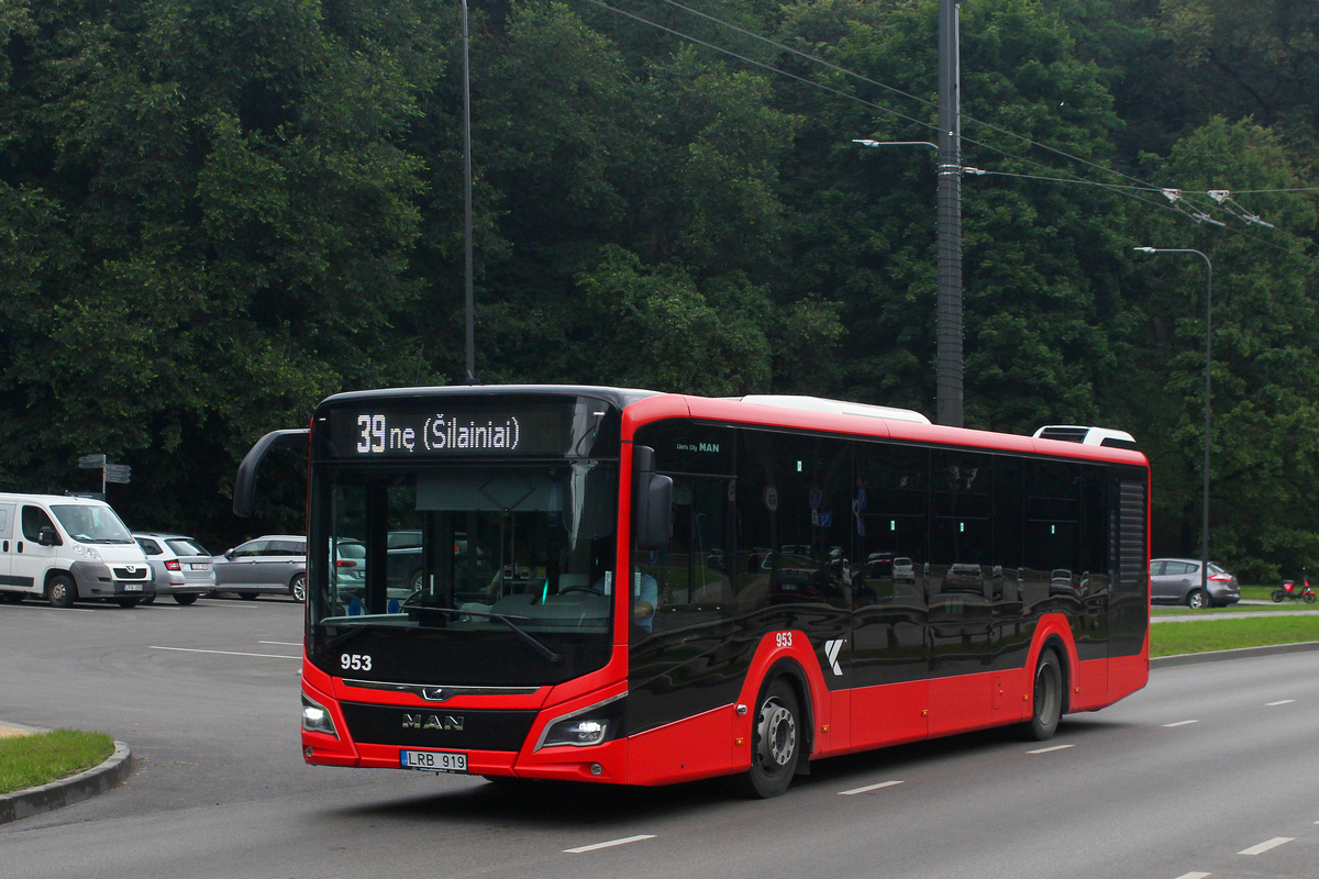 Литва, MAN 12C Lion's City 12 NL330 EfficientHybrid № 953