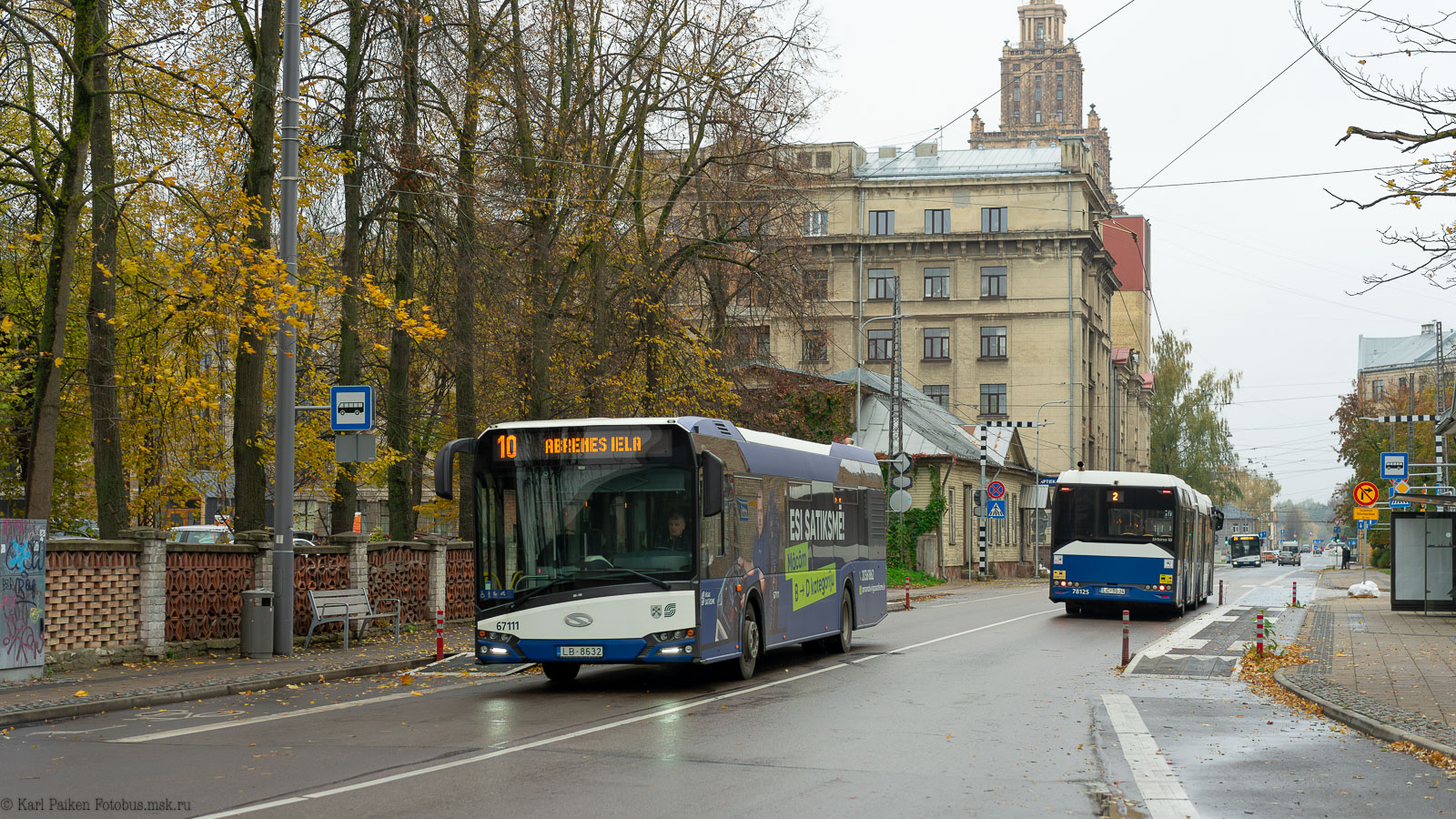 Латвия, Solaris Urbino IV 12 № 67111 Латвия, Solaris Urbino IV 12 № 67111