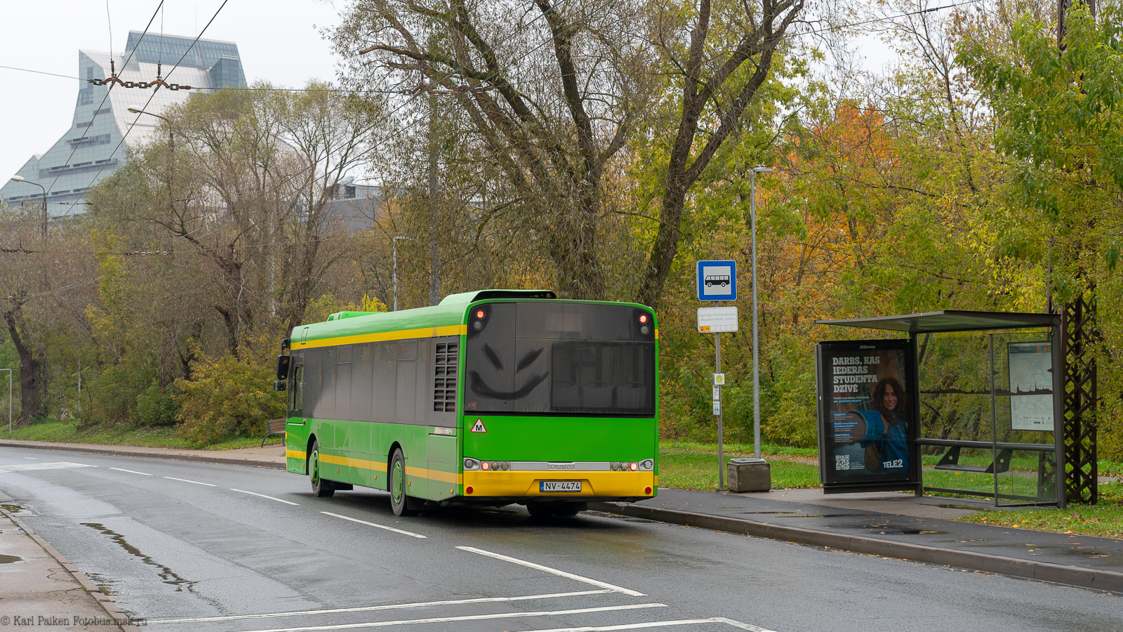 Латвия, Solaris Urbino III 12 № NV-4474 Латвия, Solaris Urbino III 12 № NV-4474