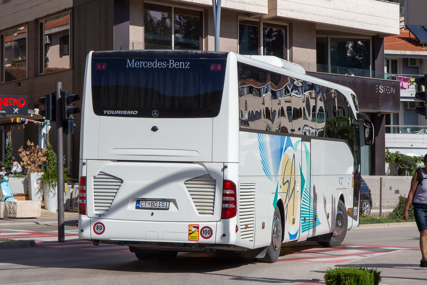 Черногория, Mercedes-Benz Tourismo II 15RHD № CT BD151