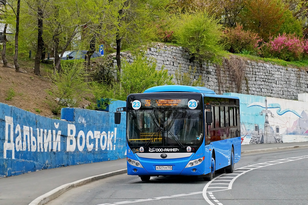 Приморский край, Yutong ZK6118HGA № В 327 ОН 125