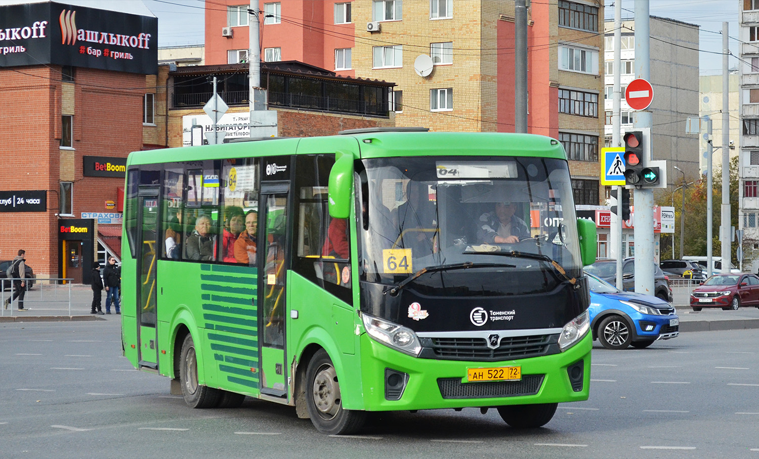 Тюменская область, ПАЗ-320405-04 "Vector Next" № АН 522 72