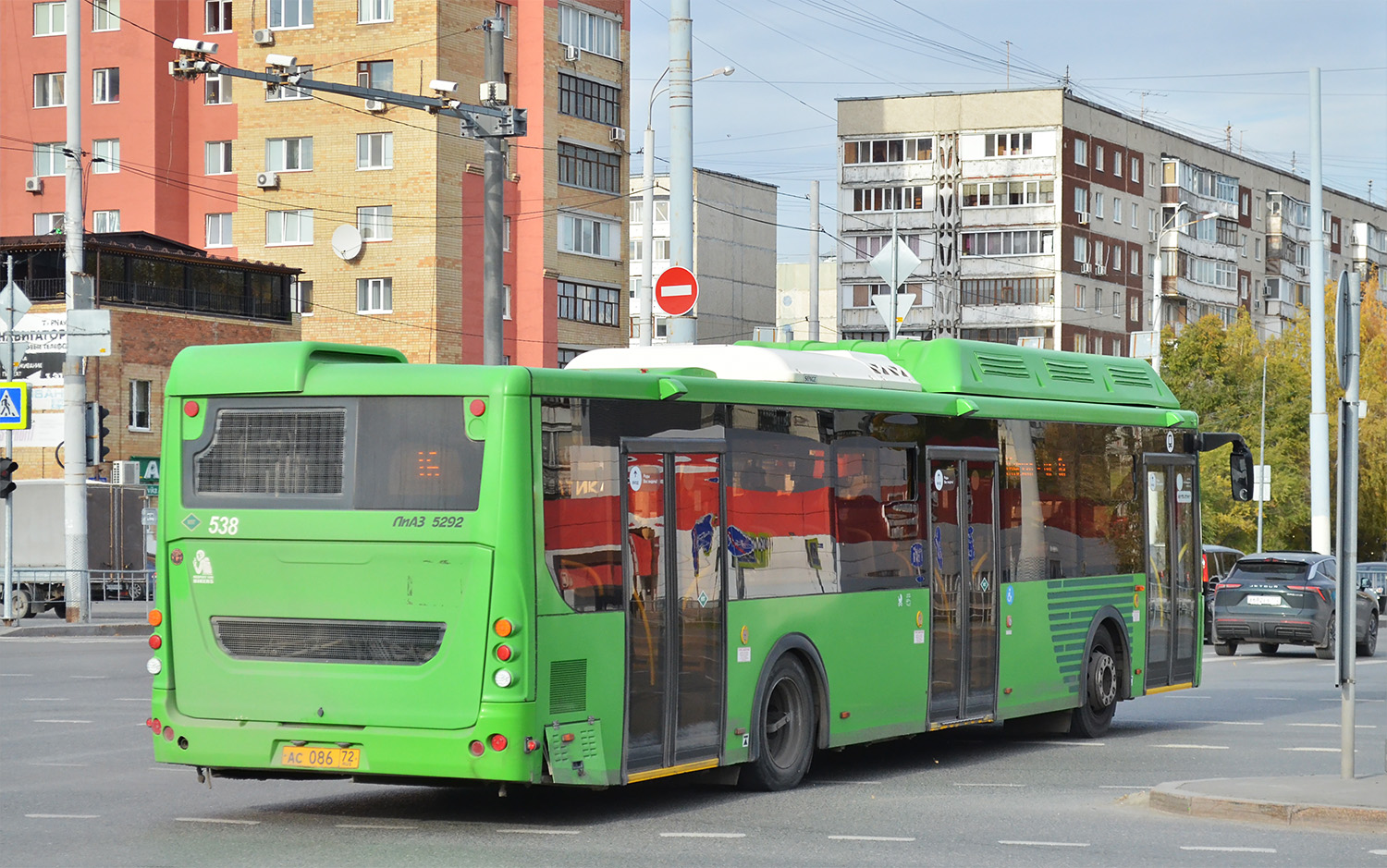 Тюменская область, ЛиАЗ-5292.67 (CNG) № 538