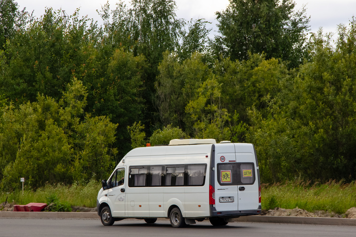 Ханты-Мансийский АО, Луидор-225053 (ГАЗ A65R52, A69R52) № Е 191 КВ 186