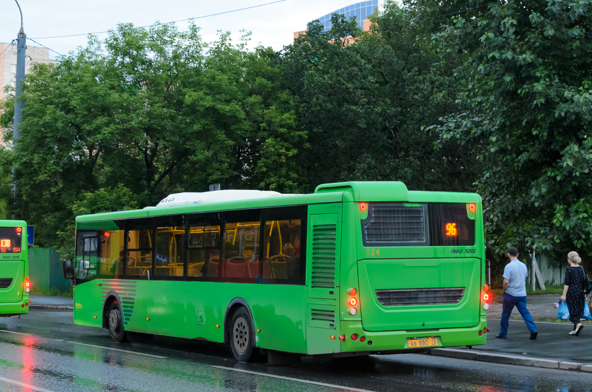 Тюменская область, ЛиАЗ-5292.65 № 524