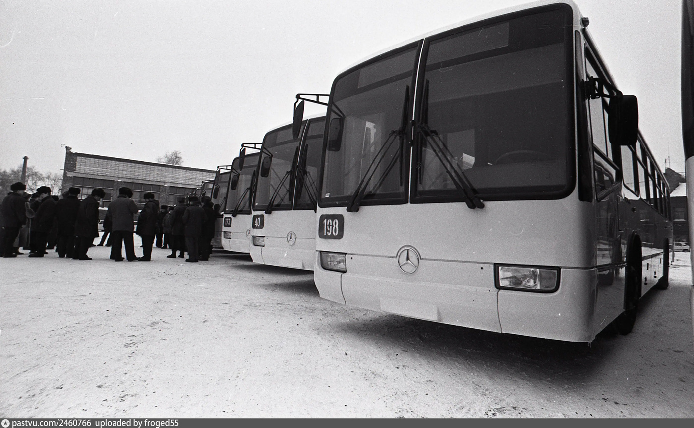 Омская область, Mercedes-Benz O345 № 40; Омская область, Mercedes-Benz O345 № 198