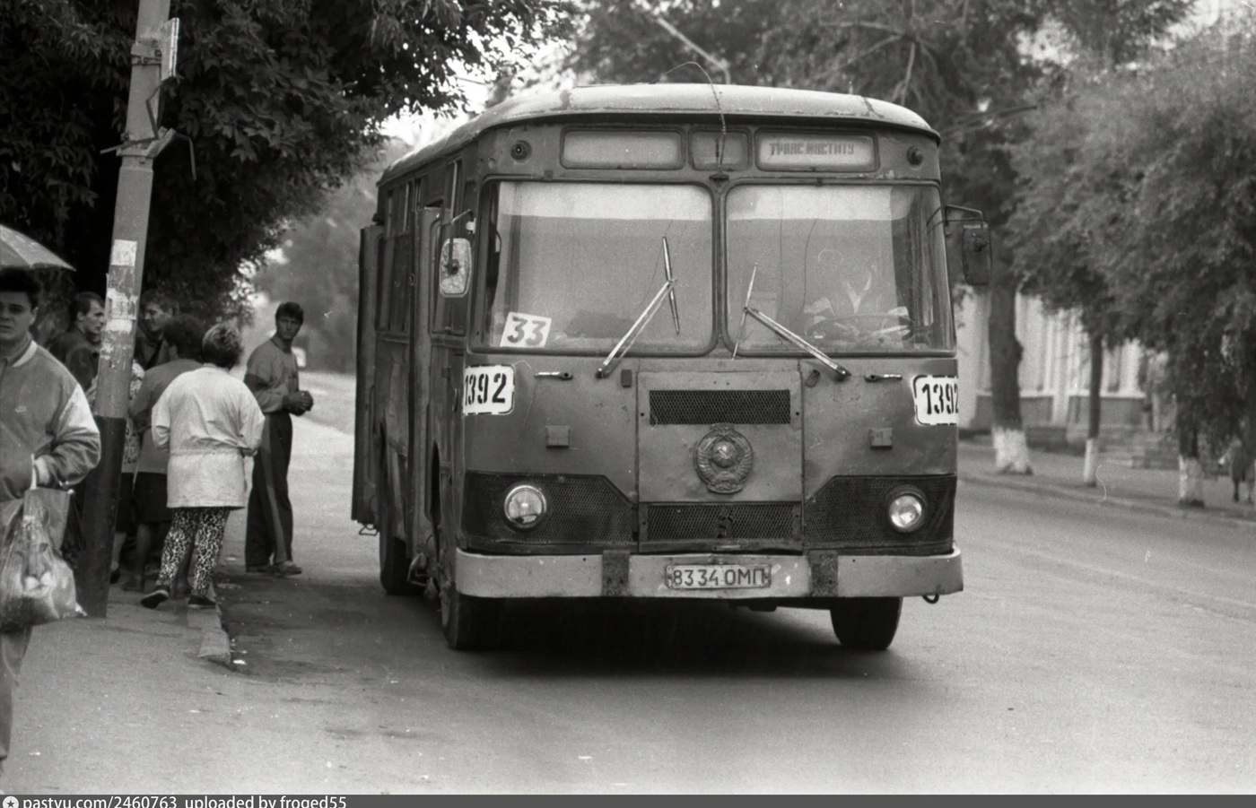 Omsk region, LiAZ-677M č. 1392