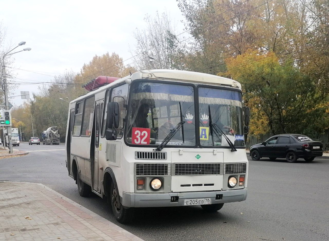 Томская область, ПАЗ-32054 № Е 205 ЕВ 70