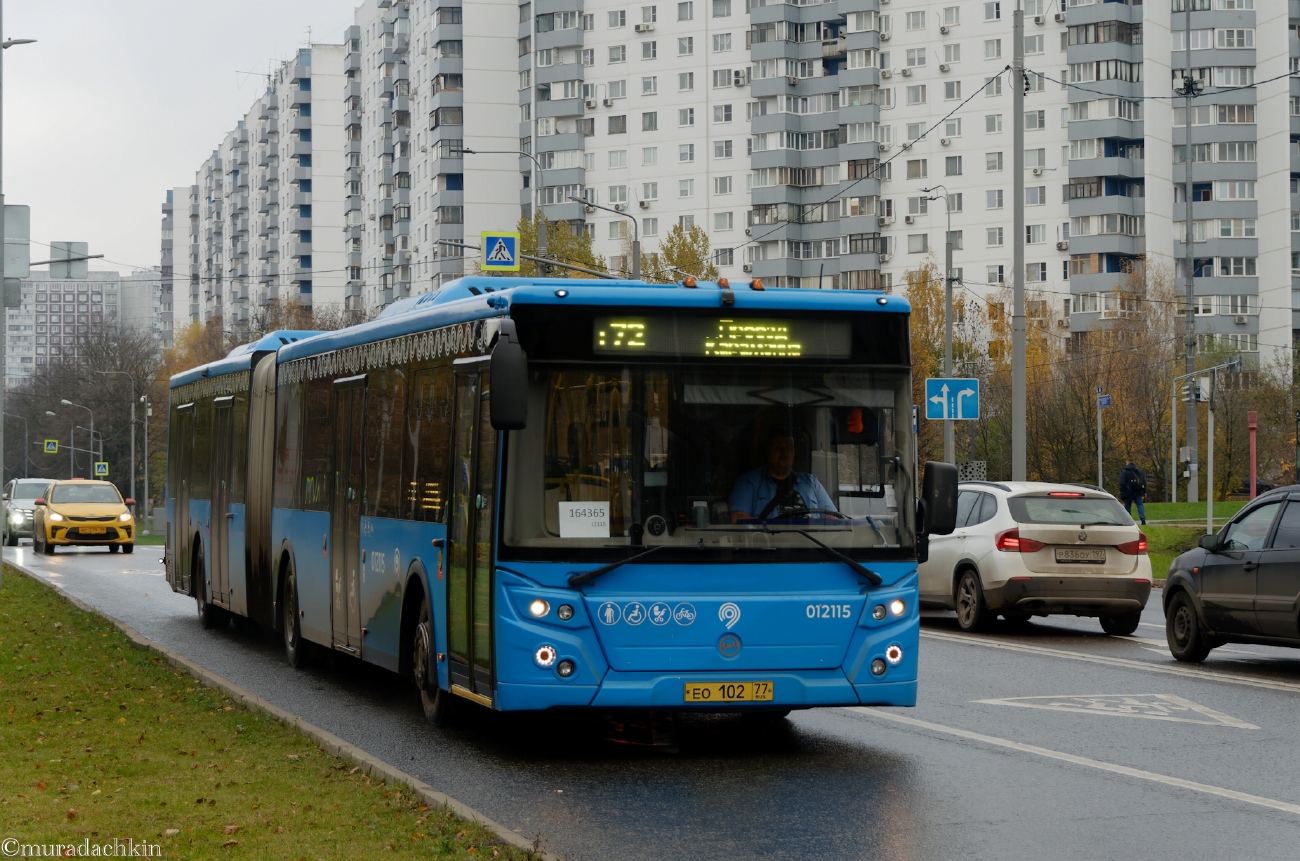 Москва, ЛиАЗ-6213.65 № 012115