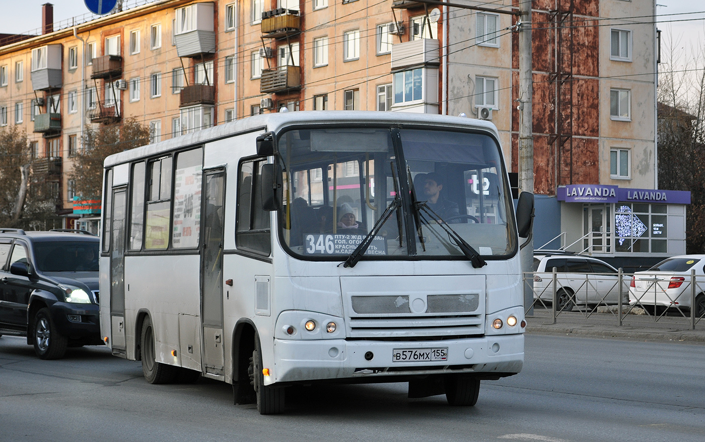 Омская область, ПАЗ-320402-05 № В 576 МХ 155