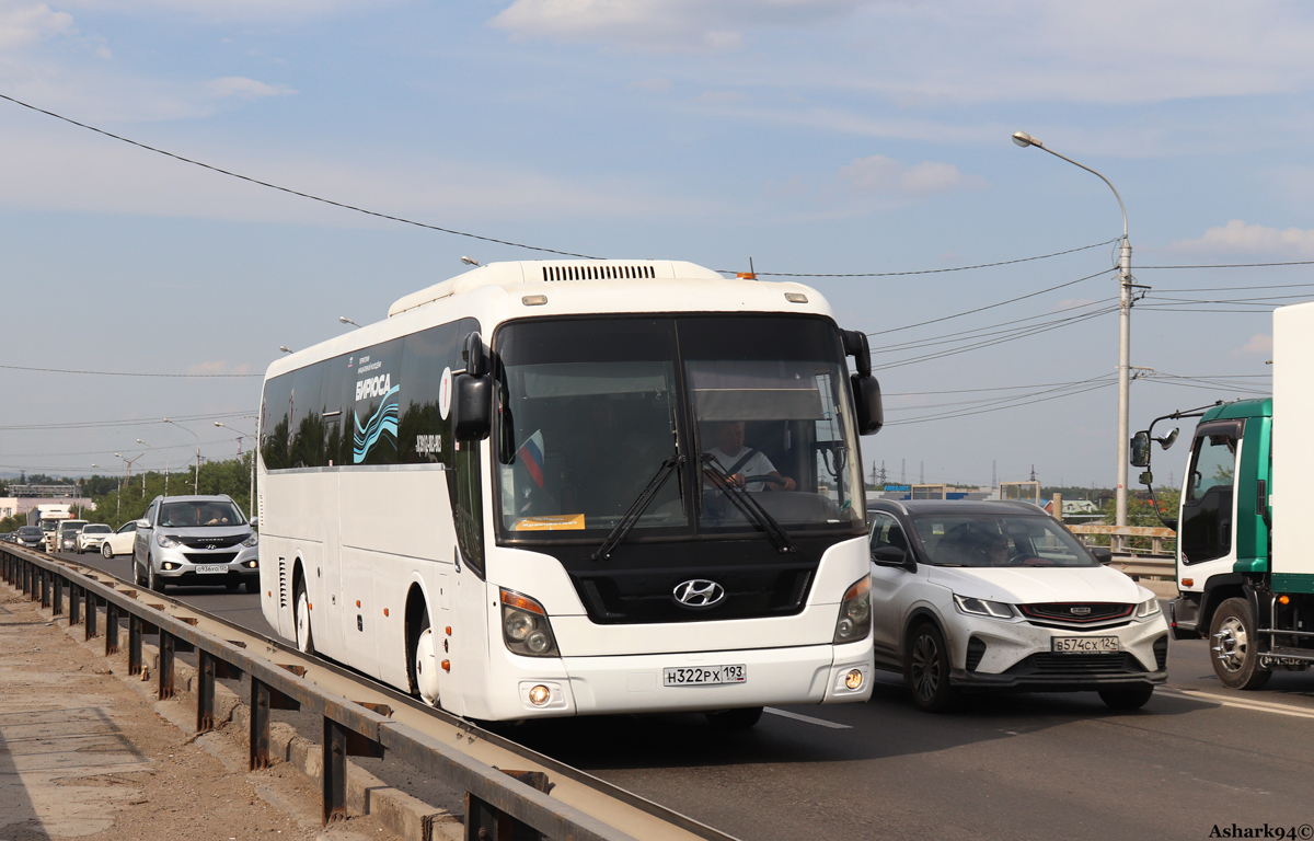 Красноярский край, Hyundai Universe Space Luxury № Н 322 РХ 193 Красноярский край, Hyundai Universe Space Luxury № Н 322 РХ 193
